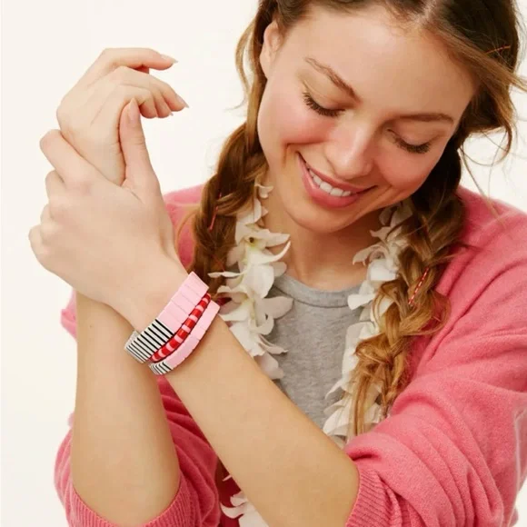 Roxanne Assoulin Feeling Pinkish Bracelet Set - Picture 6 of 6